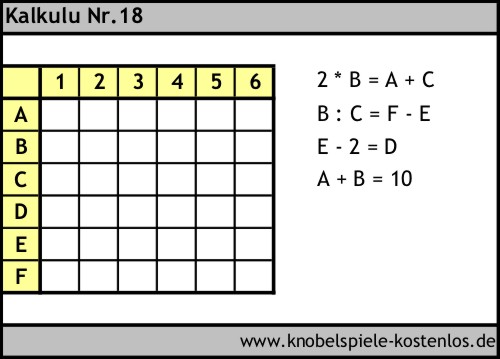 Kalkulu kostenlos