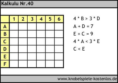 Kalkulu kostenlos