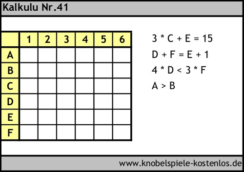 Kalkulu kostenlos