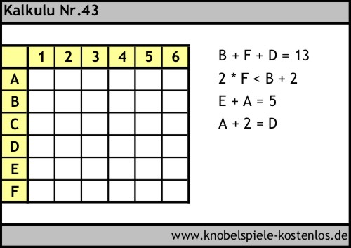 Kalkulu kostenlos