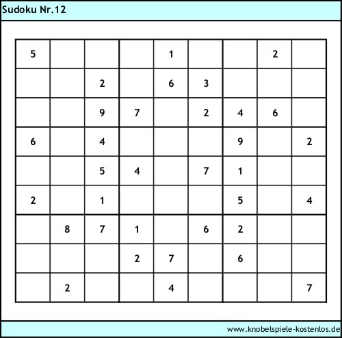 Sudoku kostenlos