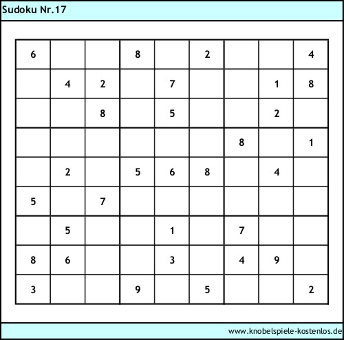 Sudoku kostenlos