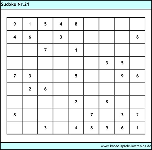 Sudoku kostenlos