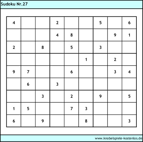 Sudoku kostenlos