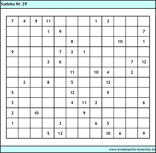 Sudoku kostenlos