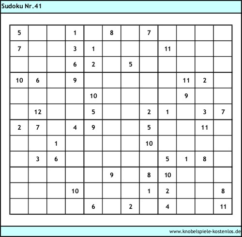 Sudoku kostenlos