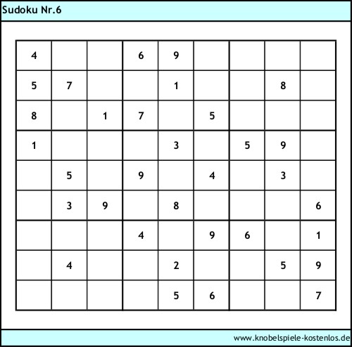 Sudoku kostenlos