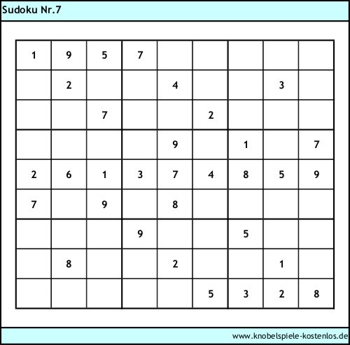 Sudoku kostenlos